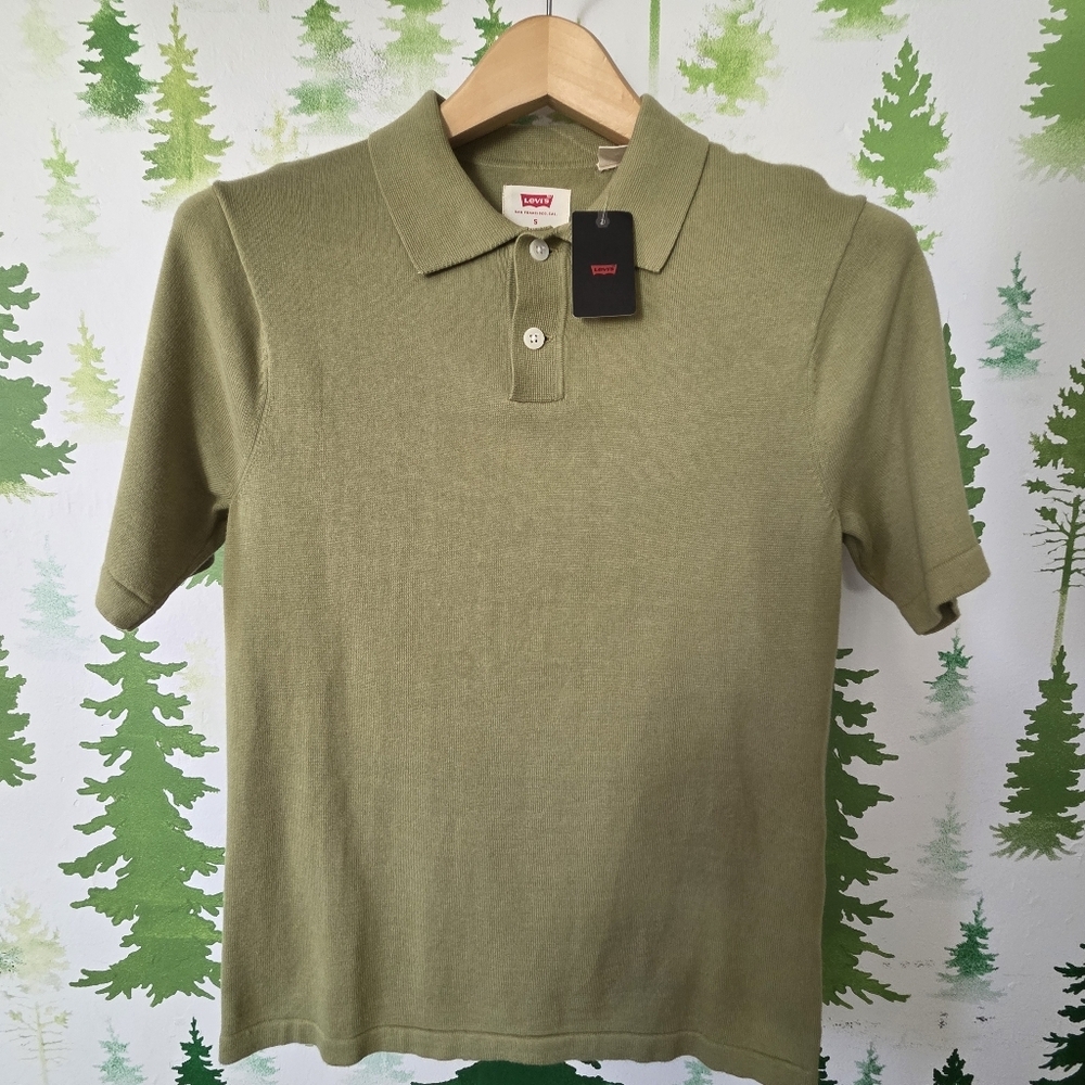 Levi's Olive Green Men's Polo Shirt